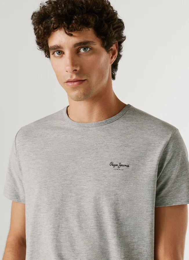 Slim Fit Logo Print T-Shirt Slim Fit Logo Print T-Shirt