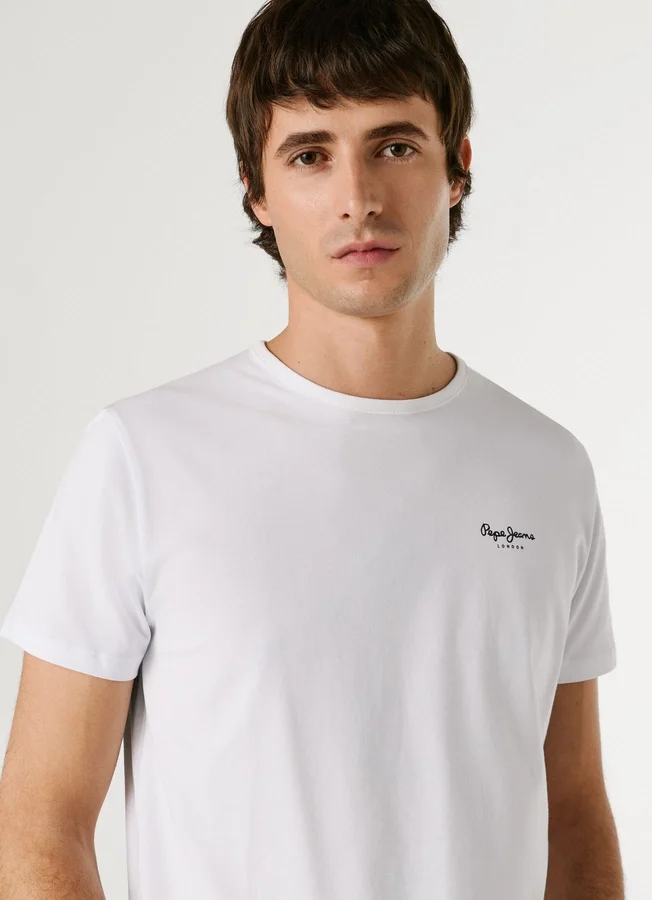 Slim Fit Logo Print T-Shirt Slim Fit Logo Print T-Shirt