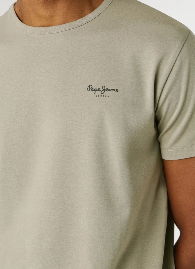 Slim Fit Logo Print T-Shirt Slim Fit Logo Print T-Shirt