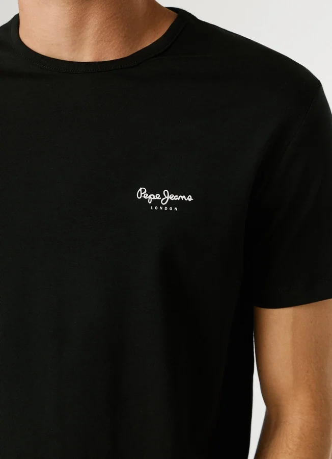 Slim Fit Logo Print T-Shirt Slim Fit Logo Print T-Shirt