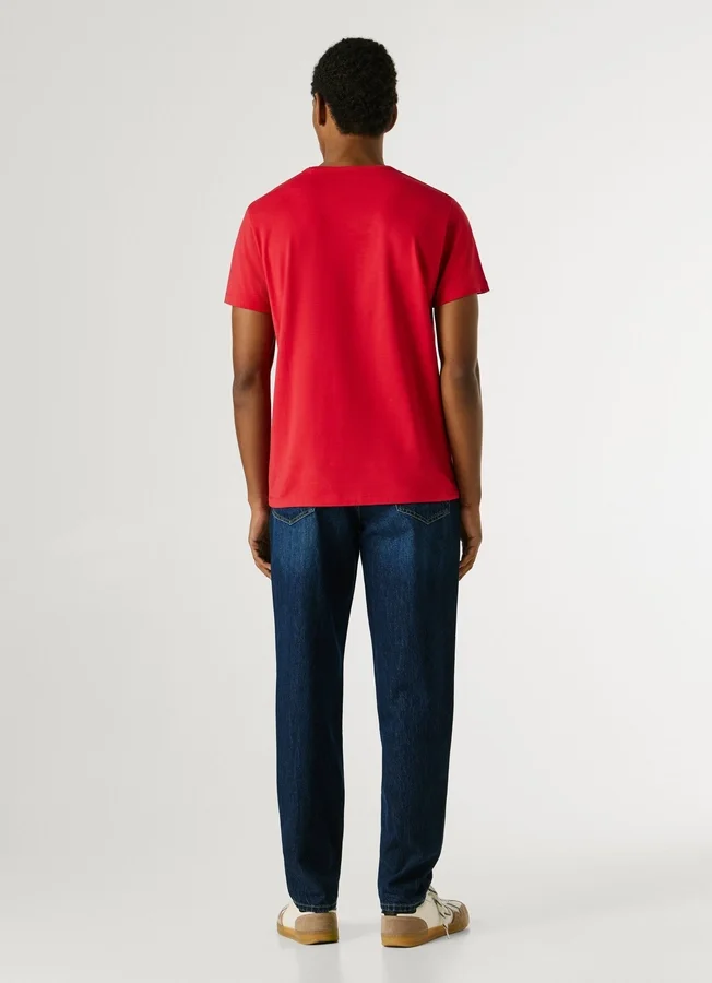 Slim Fit Logo Print T-Shirt Slim Fit Logo Print T-Shirt