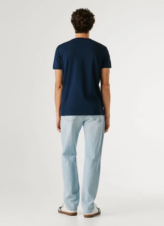 Slim Fit Logo Print T-Shirt Slim Fit Logo Print T-Shirt