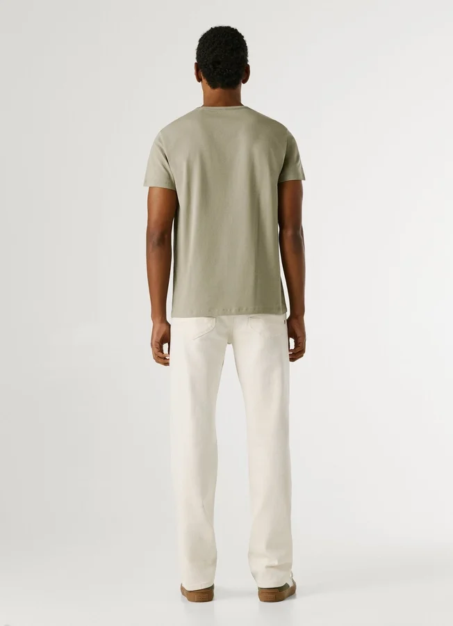 Slim Fit Logo Print T-Shirt Slim Fit Logo Print T-Shirt