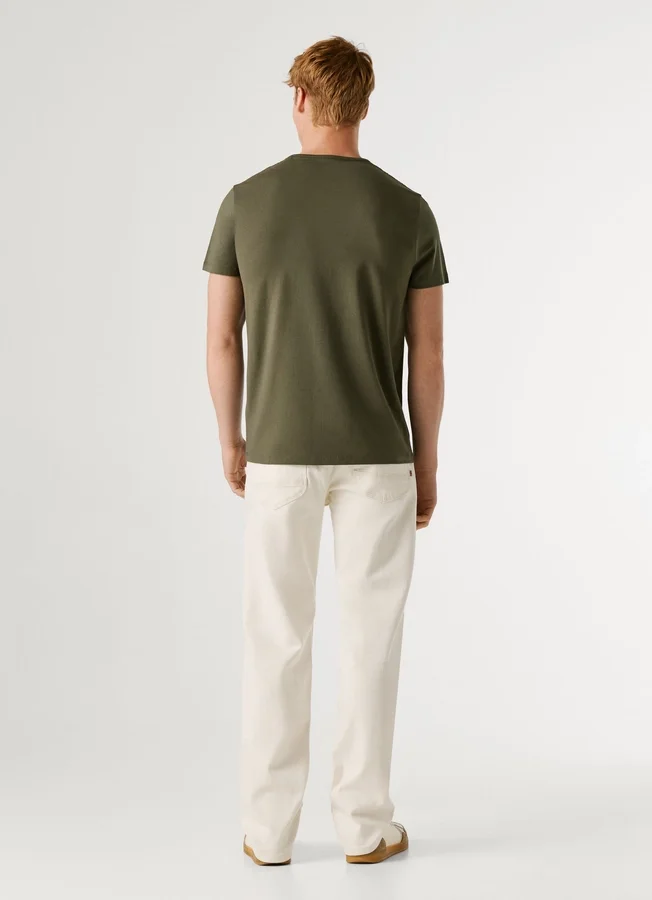 Slim Fit Logo Print T-Shirt Slim Fit Logo Print T-Shirt