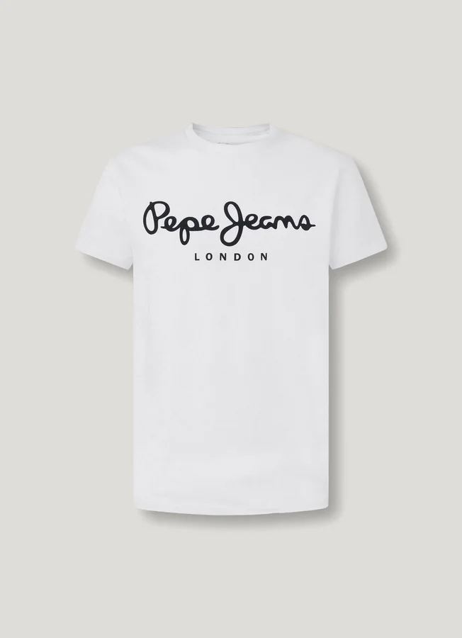 Slim Fit Logo Print T-Shirt Slim Fit Logo Print T-Shirt