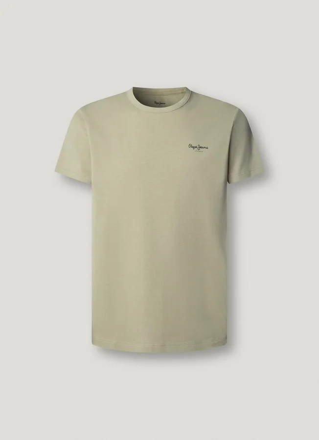 Slim Fit Logo Print T-Shirt Slim Fit Logo Print T-Shirt