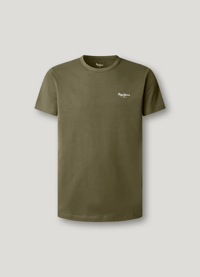 Slim Fit Logo Print T-Shirt Slim Fit Logo Print T-Shirt