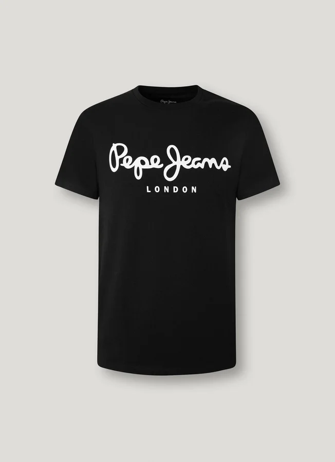 Slim Fit Logo Print T-Shirt Slim Fit Logo Print T-Shirt