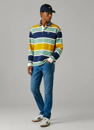 Slim Fit Mid-Rise Jeans – Track