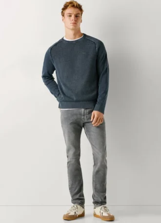 Slim Fit Mid-Rise Jeans – Track