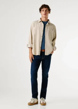 Slim Fit Mid-Rise Jeans – Track