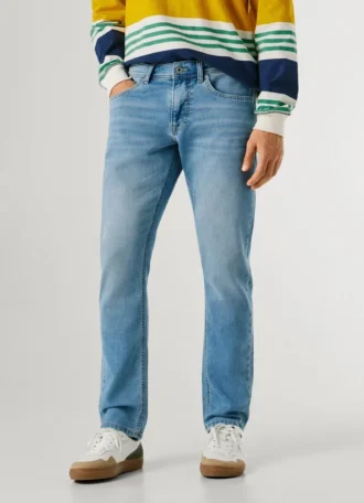 Slim Fit Mid-Rise Jeans – Track