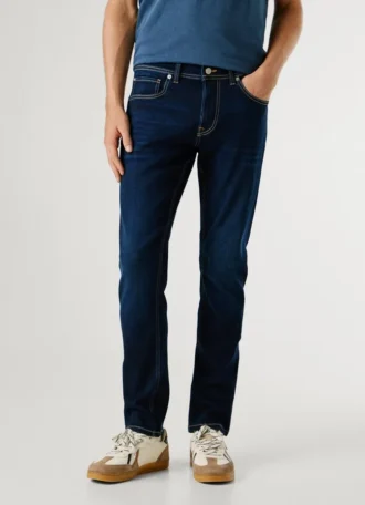 Slim Fit Mid-Rise Jeans – Track