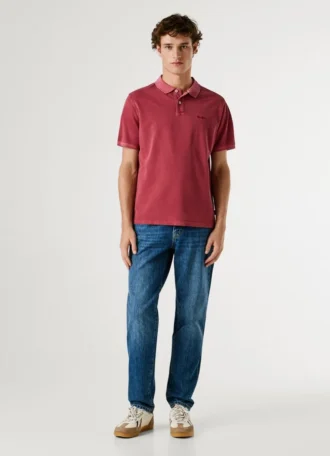 Slim Fit Piqué Polo