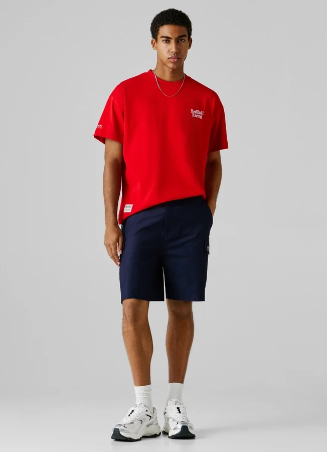 Straight Fit Cargo Bermuda Straight Fit Cargo Bermuda