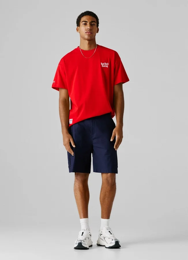 Straight Fit Cargo Bermuda Straight Fit Cargo Bermuda