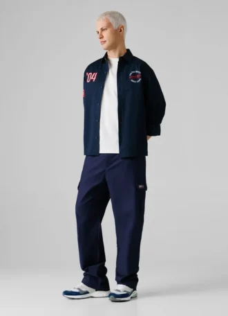 Straight Fit Cargo Trousers