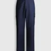 Straight Fit Cargo Trousers