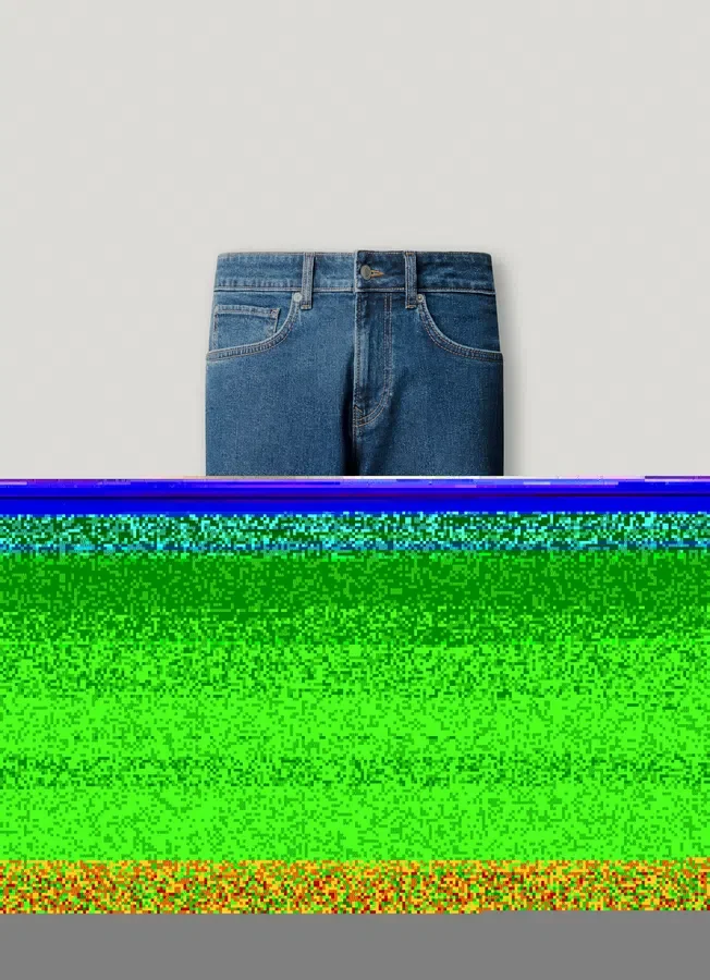 Straight Fit Denim Shorts Straight Fit Denim Shorts