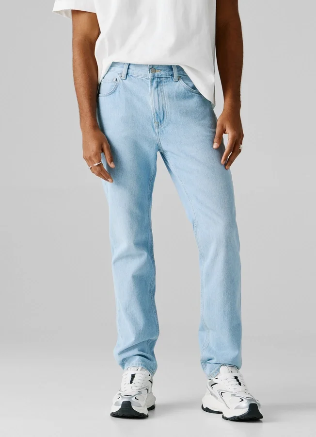 Straight Fit Mid-Rise Jeans Straight Fit Mid-Rise Jeans