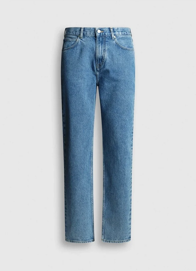 Straight Fit Mid-Rise Jeans Straight Fit Mid-Rise Jeans