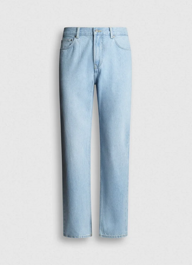 Straight Fit Mid-Rise Jeans Straight Fit Mid-Rise Jeans
