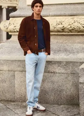 Straight Fit Mid-Rise Jeans – Byron