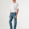 Straight Fit Mid-Rise Jeans – Byron
