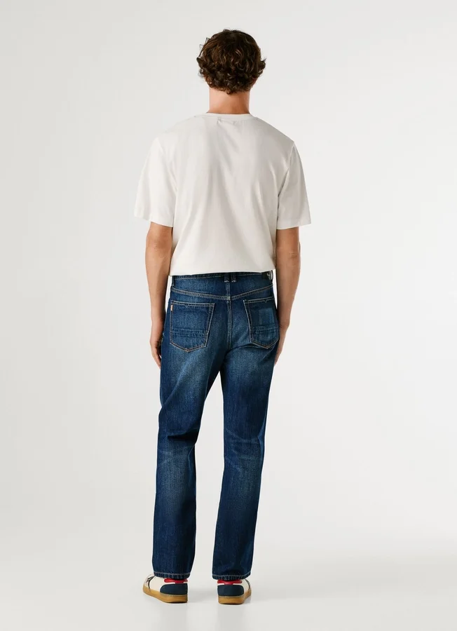 Straight Fit Mid-Rise Jeans – Byron Straight Fit Mid-Rise Jeans – Byron