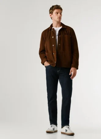 Straight Fit Mid-Rise Jeans – Cash