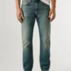 Straight Fit Mid-Rise Jeans – Cash