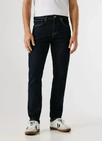 Straight Fit Mid-Rise Jeans – Cash