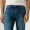 Straight Fit Mid-Rise Jeans – Cash