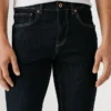 Straight Fit Mid-Rise Jeans – Cash