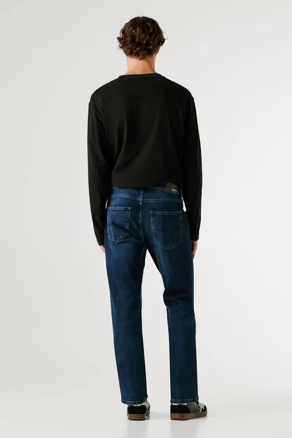 Straight Fit Mid-Rise Jeans – Cash Straight Fit Mid-Rise Jeans – Cash