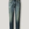 Straight Fit Mid-Rise Jeans – Cash