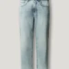 Straight Fit Mid-Rise Jeans – Cash Straight Fit Mid-Rise Jeans – Cash