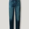 Straight Fit Mid-Rise Jeans – Cash
