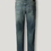 Straight Fit Mid-Rise Jeans – Cash
