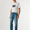 Straight Fit Mid-Rise Jeans – Dalston