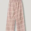 Straight Floral Print Trousers Straight Floral Print Trousers