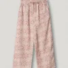 Straight Floral Print Trousers Straight Floral Print Trousers