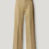 Straight Mid-Rise Trousers