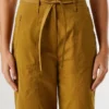 Straight Trousers with Belt