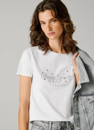 Strass Logo T-Shirt