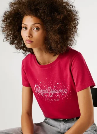 Strass Logo T-Shirt
