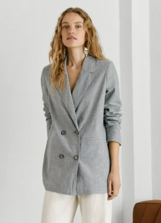 Striped Blazer