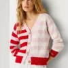 Striped Knit Cardigan