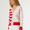 Striped Knit Cardigan