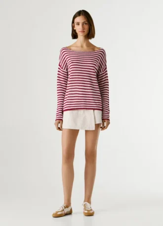 Striped Knit Jumper